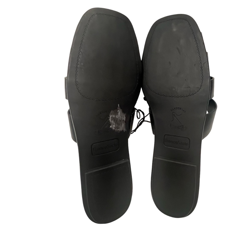 Franco Sarto Black Woven Sandals. Size: 8M. NWOT. Great Condition. - Picture 6 of 6